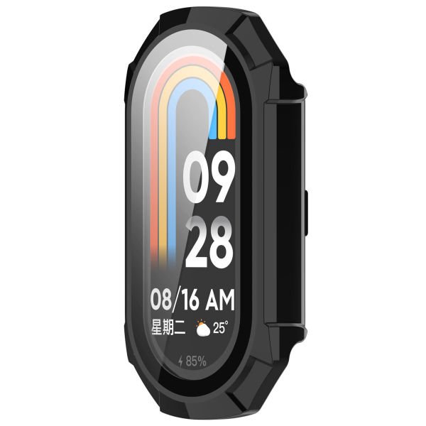 Xiaomi Mi Band 8 PC 360 Sert Ekran Koruyucu Kasa Siyah