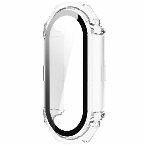 Xiaomi Mi Band 8 PC 360 Sert Ekran Koruyucu Kasa Şeffaf