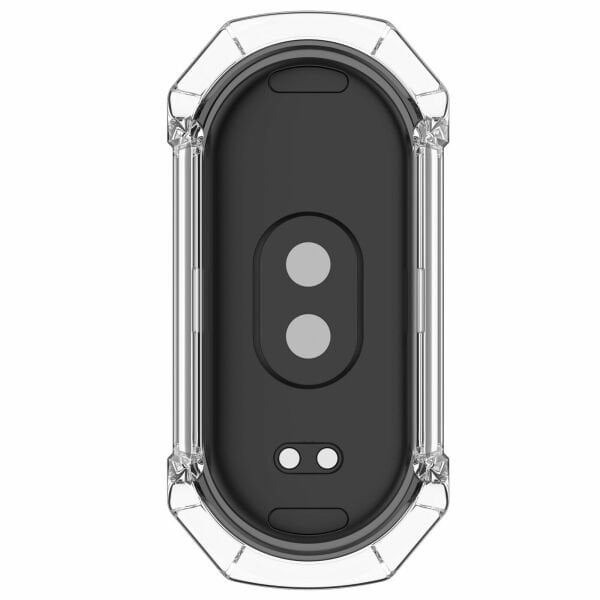 Xiaomi Mi Band 8 PC 360 Sert Ekran Koruyucu Kasa Şeffaf