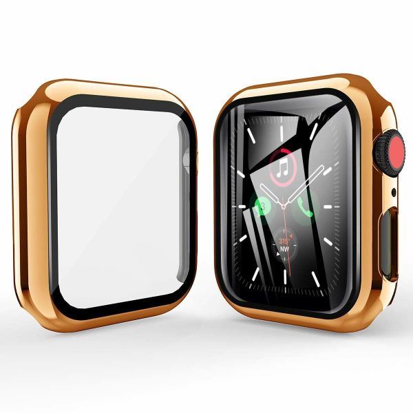 Apple Watch 41mm Shine Case Parlak Kasa Ekran Koruyucu