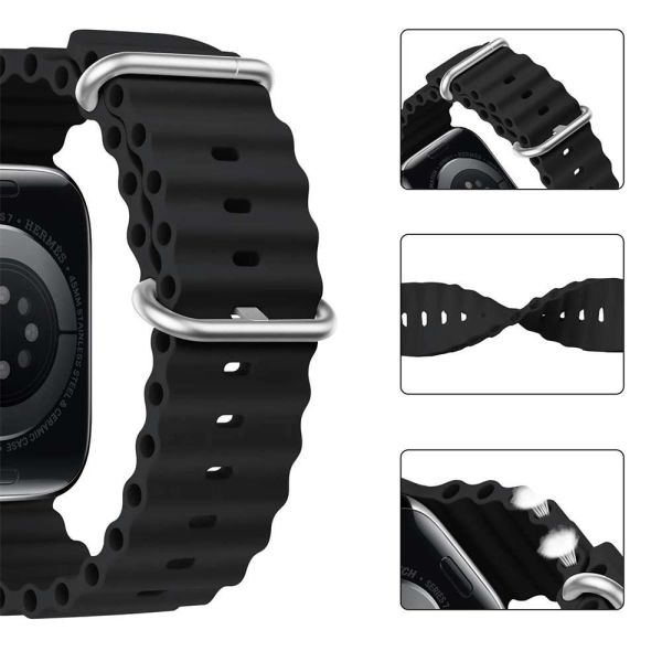 Apple Watch 38-40-41mm Ocean Loop Silikon Kordon