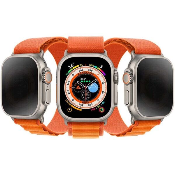 Apple Watch Ultra 49mm Privacy Hayalet Cam Ekran Koruyucu