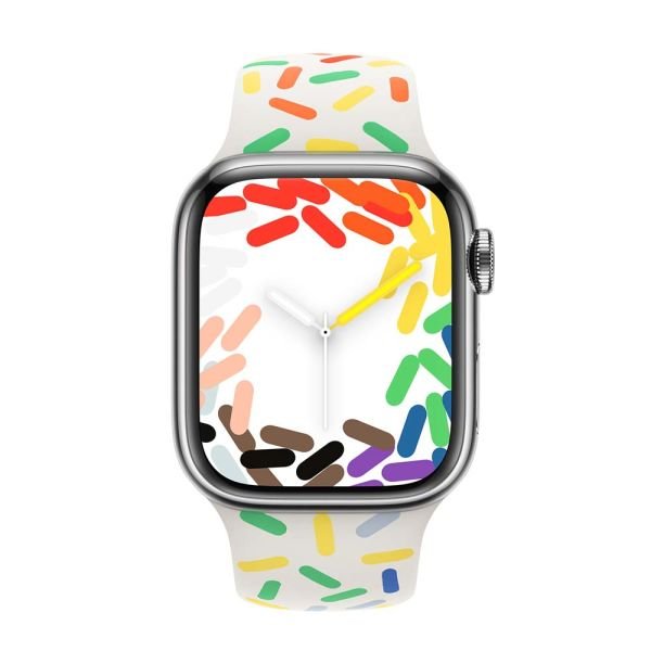 Apple Watch 42-44-45-49mm Rod Loop Renkli Silikon Kordon