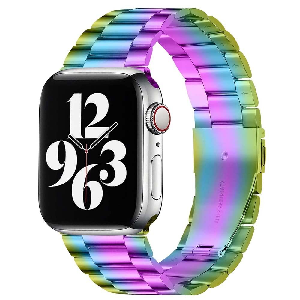 Apple Watch 42-44-45-49mm A+ Kalite 3B Metal Bakla Kordon Hologram