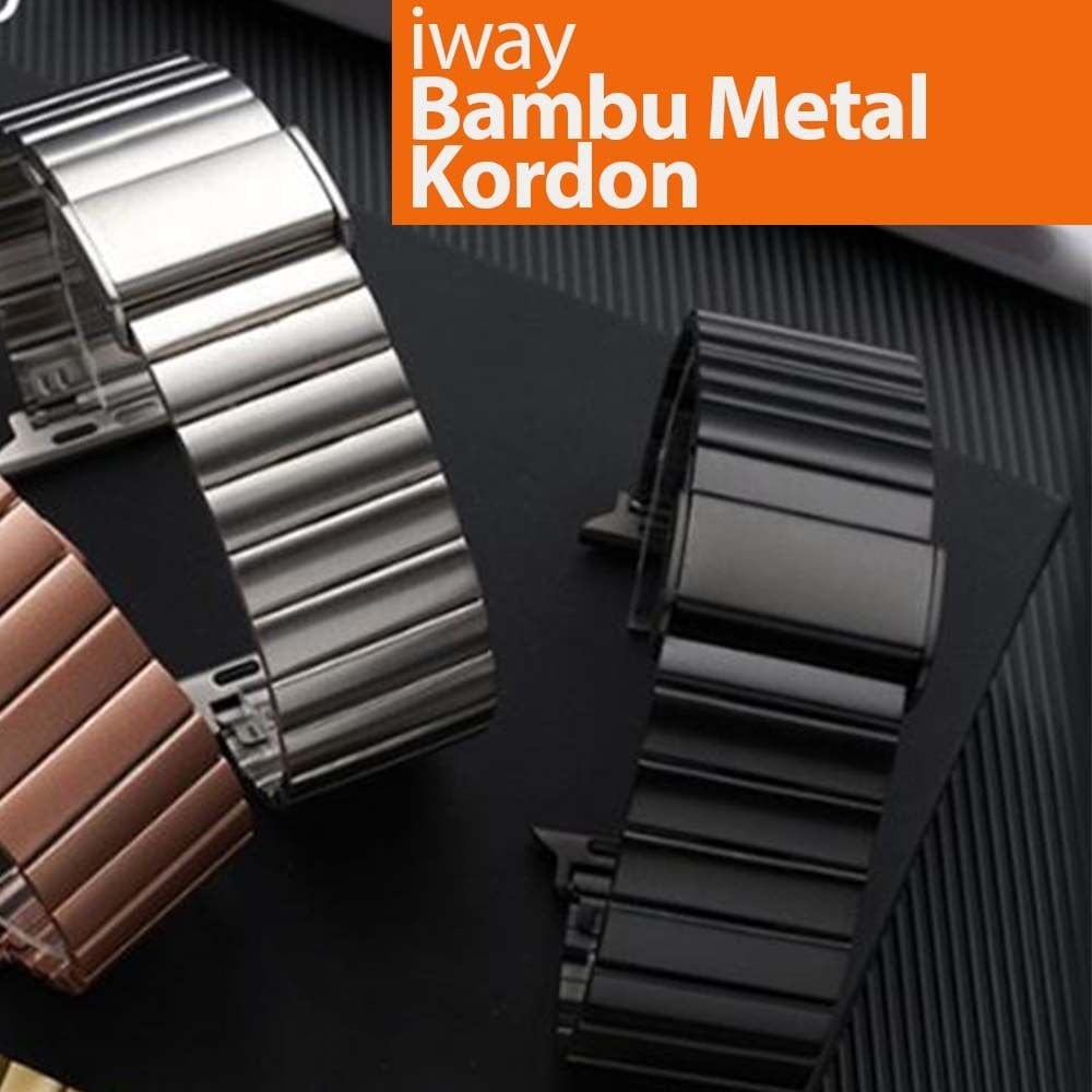 Apple Watch 49-45-44-42mm Bambu Metal Kordon