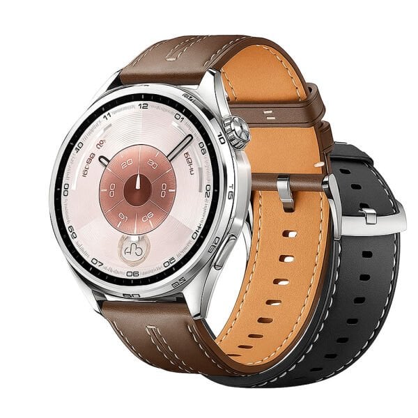 Huawei 22mm GT6 Leather Band Official Deri Kordon