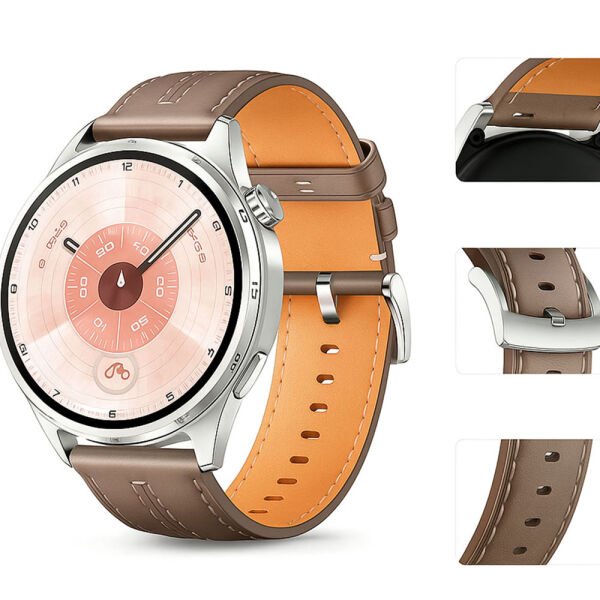 Huawei 22mm GT6 Leather Band Official Deri Kordon