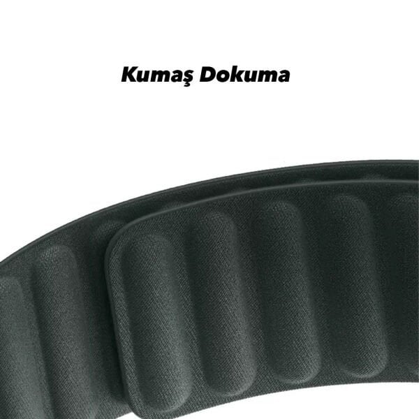 Apple Watch Woven Dokuma Mıknatıslı Kordon