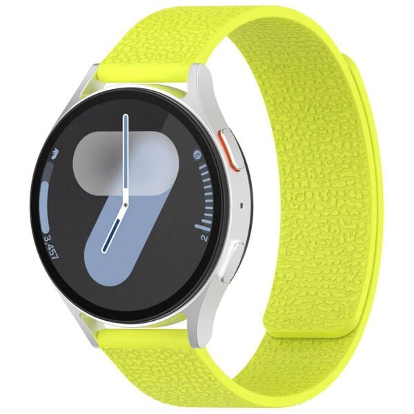 20mm Deri Dokulu Manyetik Silikon Kordon