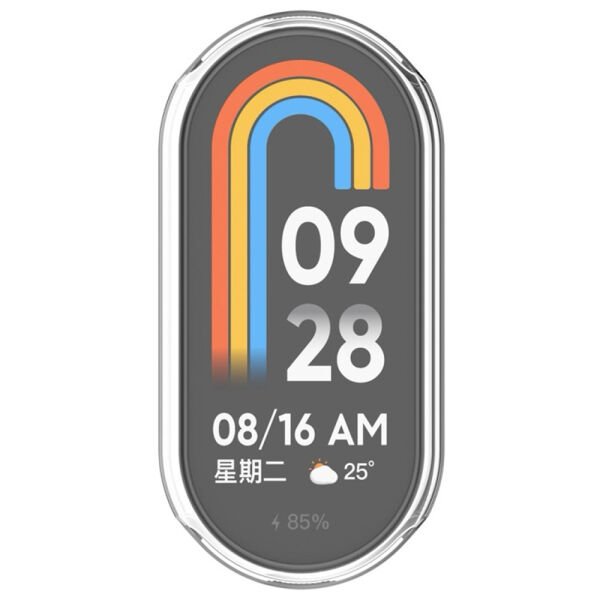 Xiaomi Mi Band 10 Şeffaf TPU Silikon Kasa Koruyucu