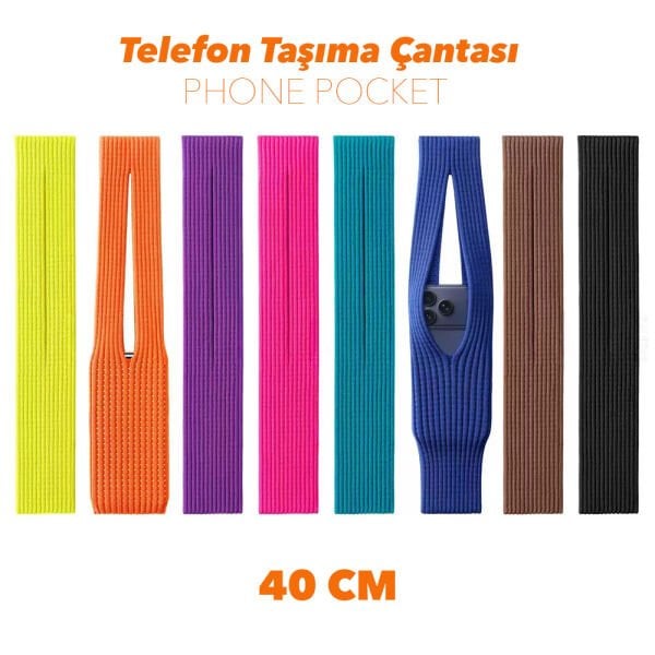 Phone Pocket Telefon Taşıma Çantası 40cm