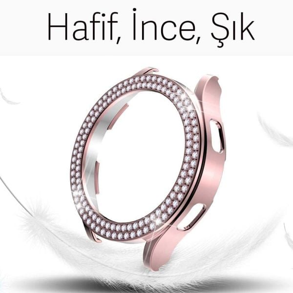 Samsung Watch 5 40mm Taşlı Kasa Çerçeve