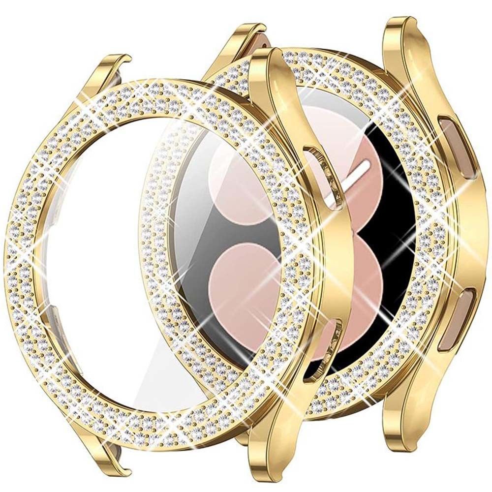 Samsung Watch 5 40mm Taşlı Kasa Çerçeve Gold