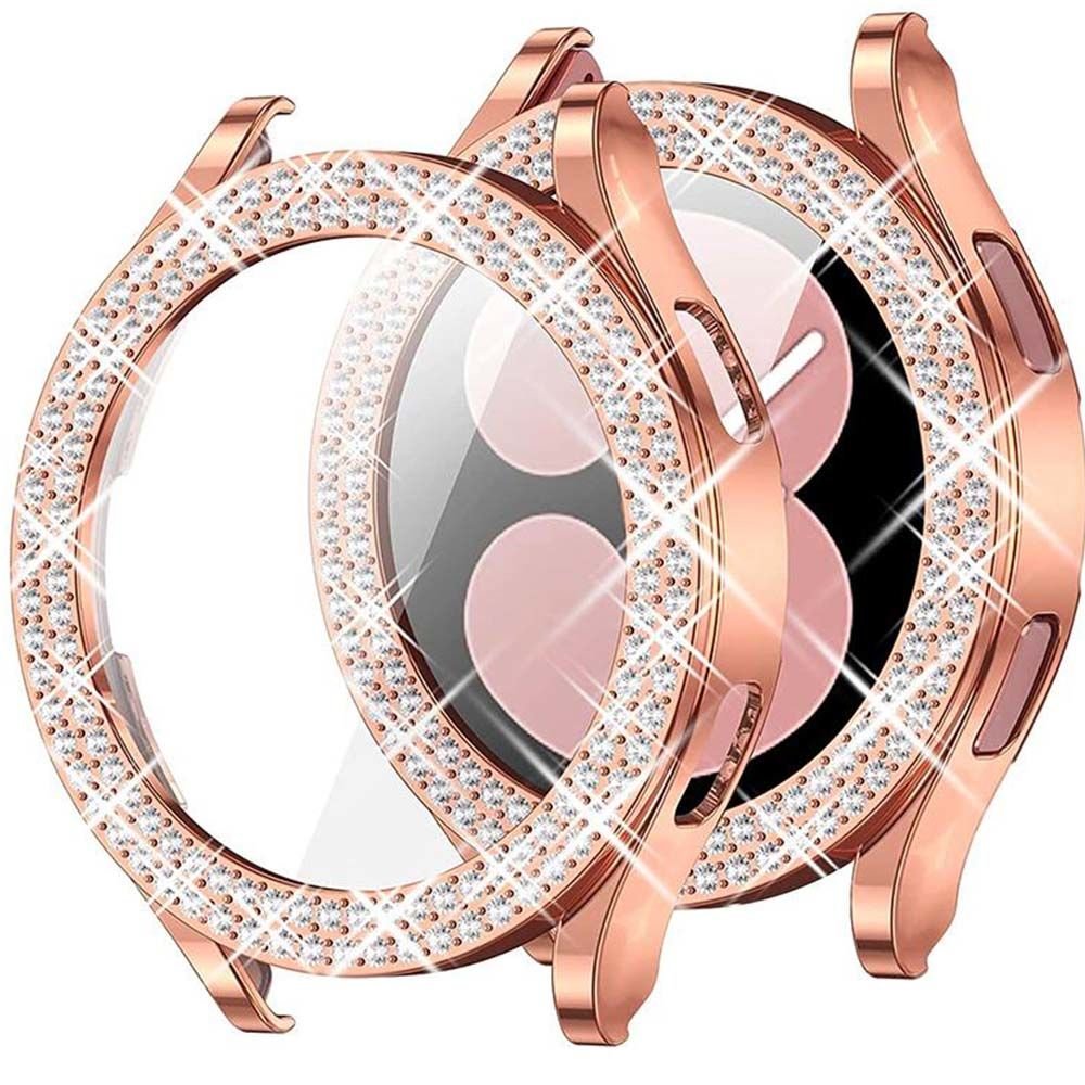 Samsung Watch 6 40mm Taşlı Kasa Çerçeve Rose