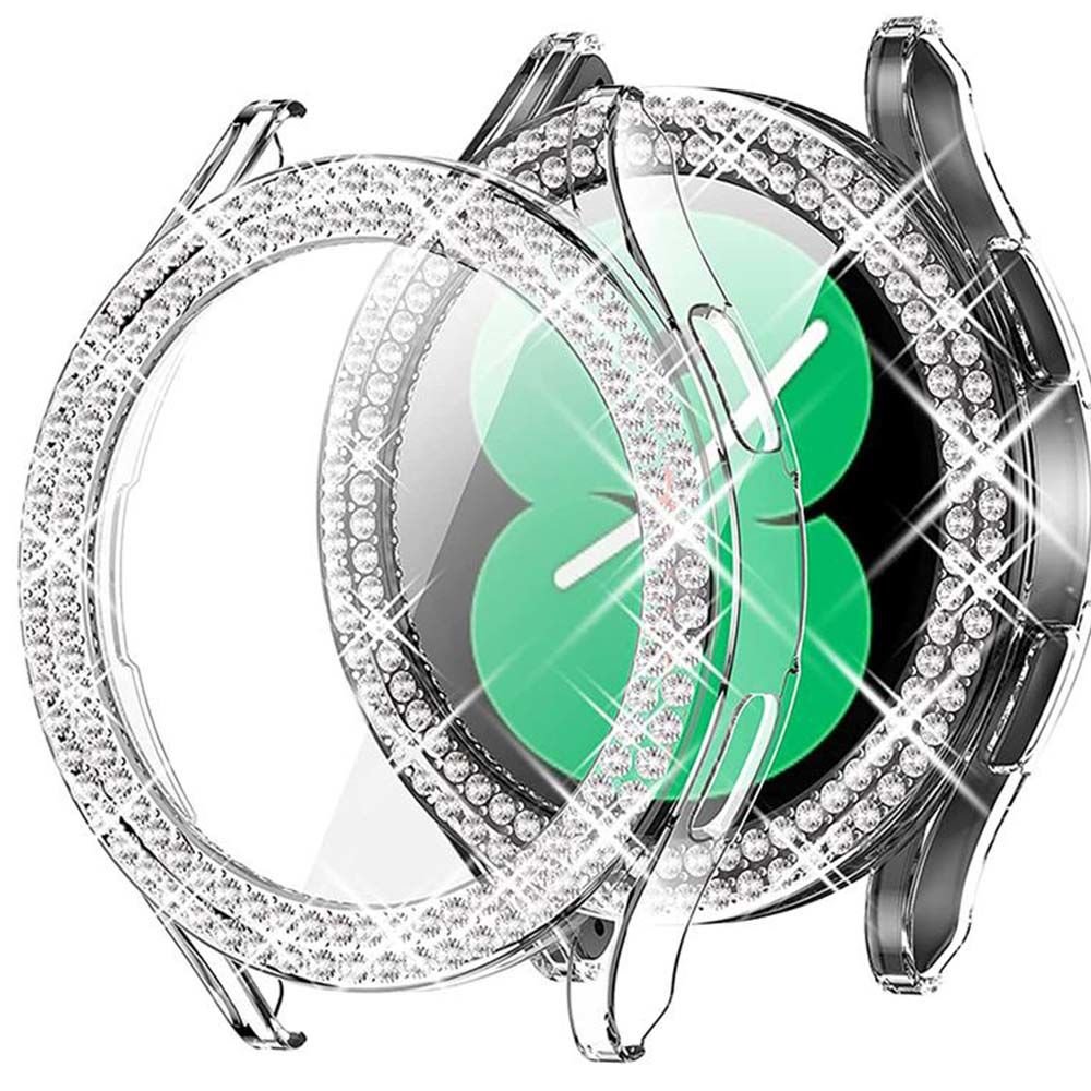 Samsung Watch 6 40mm Taşlı Kasa Çerçeve Şeffaf