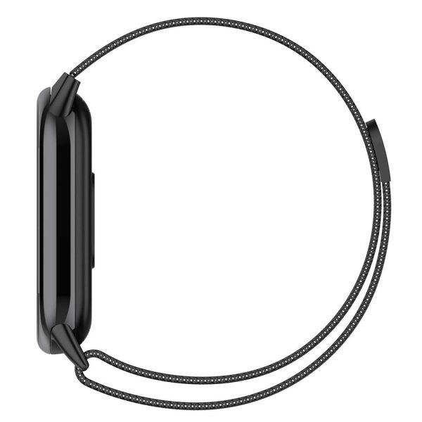 Xiaomi Mi Band 8 Milan Metal Hasır Kordon Siyah