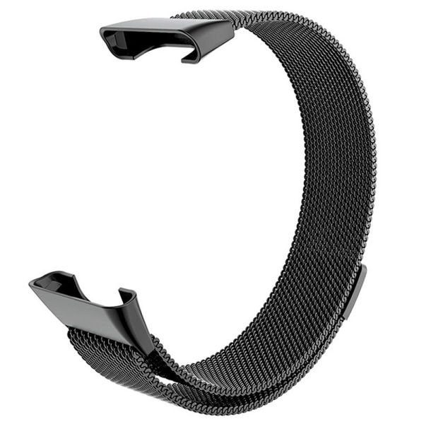 Xiaomi Mi Band 7 Pro Milanese Metal Hasır Kordon Siyah