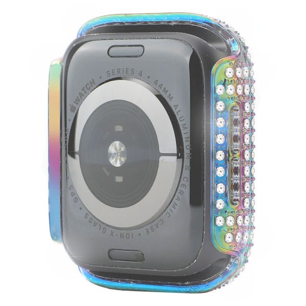 Apple Watch 45-44-40-41mm Komple Taşlı Kasa Ekran Koruyucu 40mm - Hologram