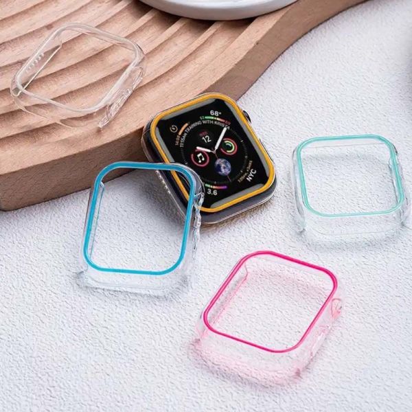 Apple Watch 40mm Light Case Sert Şeffaf Kapak