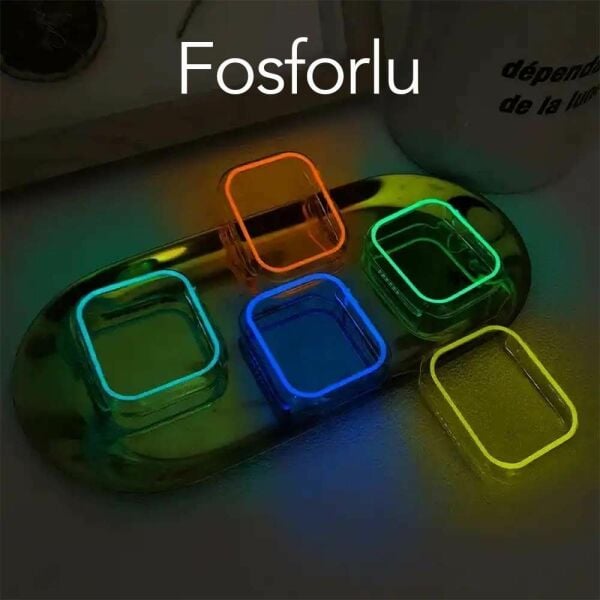 Apple Watch 38mm Light Case Sert Şeffaf Kapak