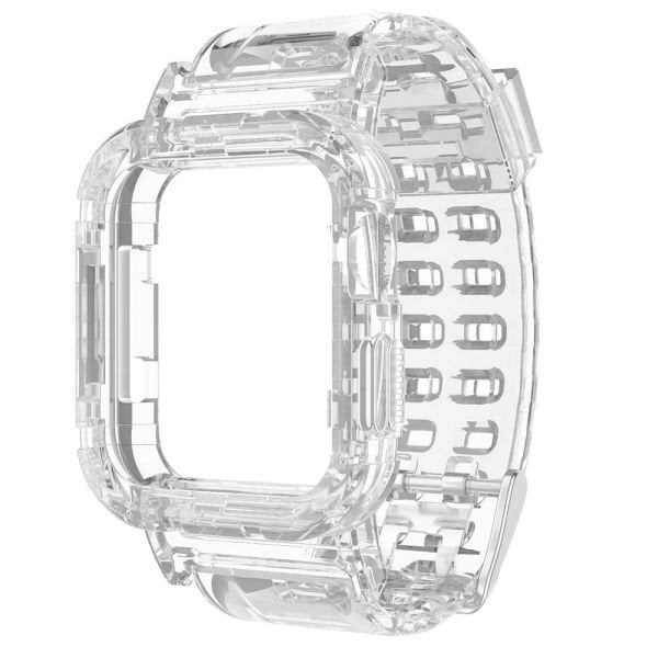 Apple Watch 45-44-42mm 360 Kasalı Şeffaf Full Kordon