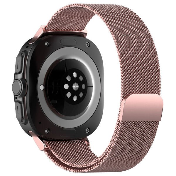 Samsung Galaxy Watch ULTRA 47mm Milanese Metal Hasır Kordon Pembe