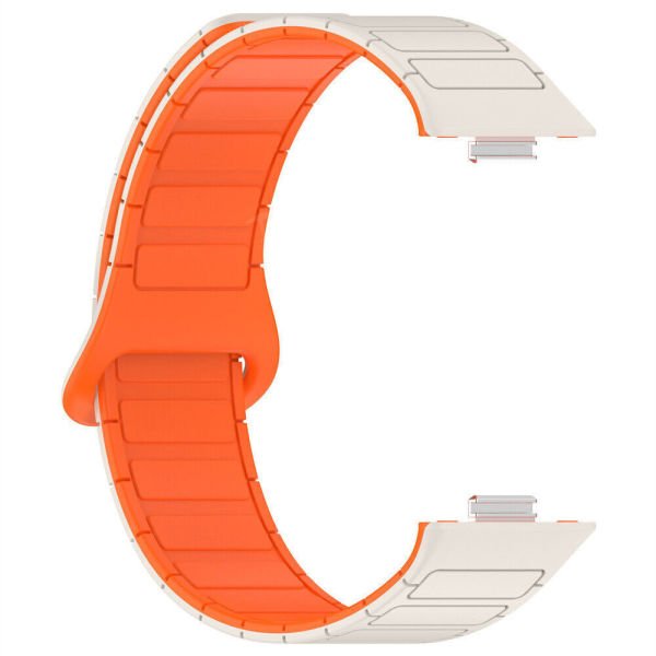 Huawei Fit3 Magnetli Bakla Silikon Three Band Kordon Starlight