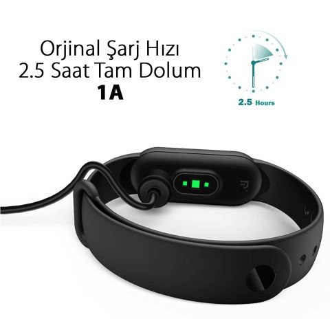 Xiaomi Mi Band 5/6/7 Şarj Kablosu