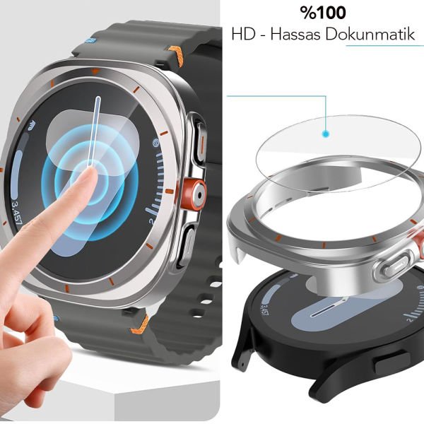 Samsung Galaxy Watch 7 40mm ULTRA Dönüştüren Kasa Koruyucu