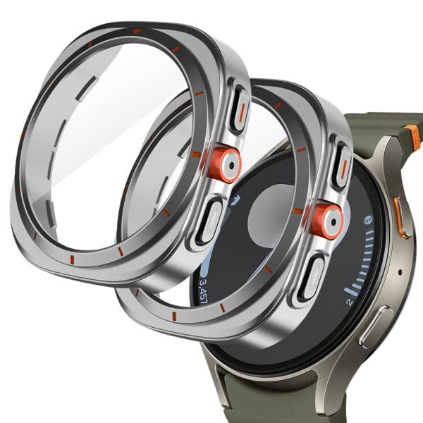 Samsung Galaxy Watch 7 44mm ULTRA Dönüştüren Kasa Koruyucu Titanyum
