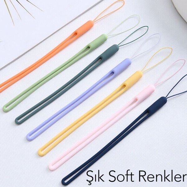 Soft Liquid Silikon Telefon El Askısı İp TA-01