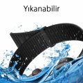 Apple Watch 45/44/41mm Hasır Sport Cırtlı Kordon
