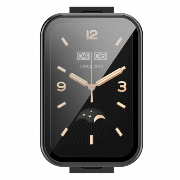 Xiaomi Mi Band 7 PRO Ekran Koruyucu Kasa Koruyucu Siyah