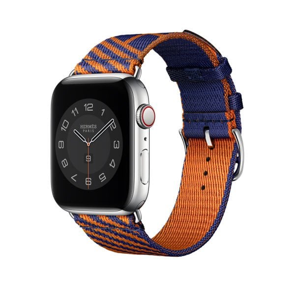 Apple Watch 49-45-44-42mm Hermes Örgü Dokuma Kordon