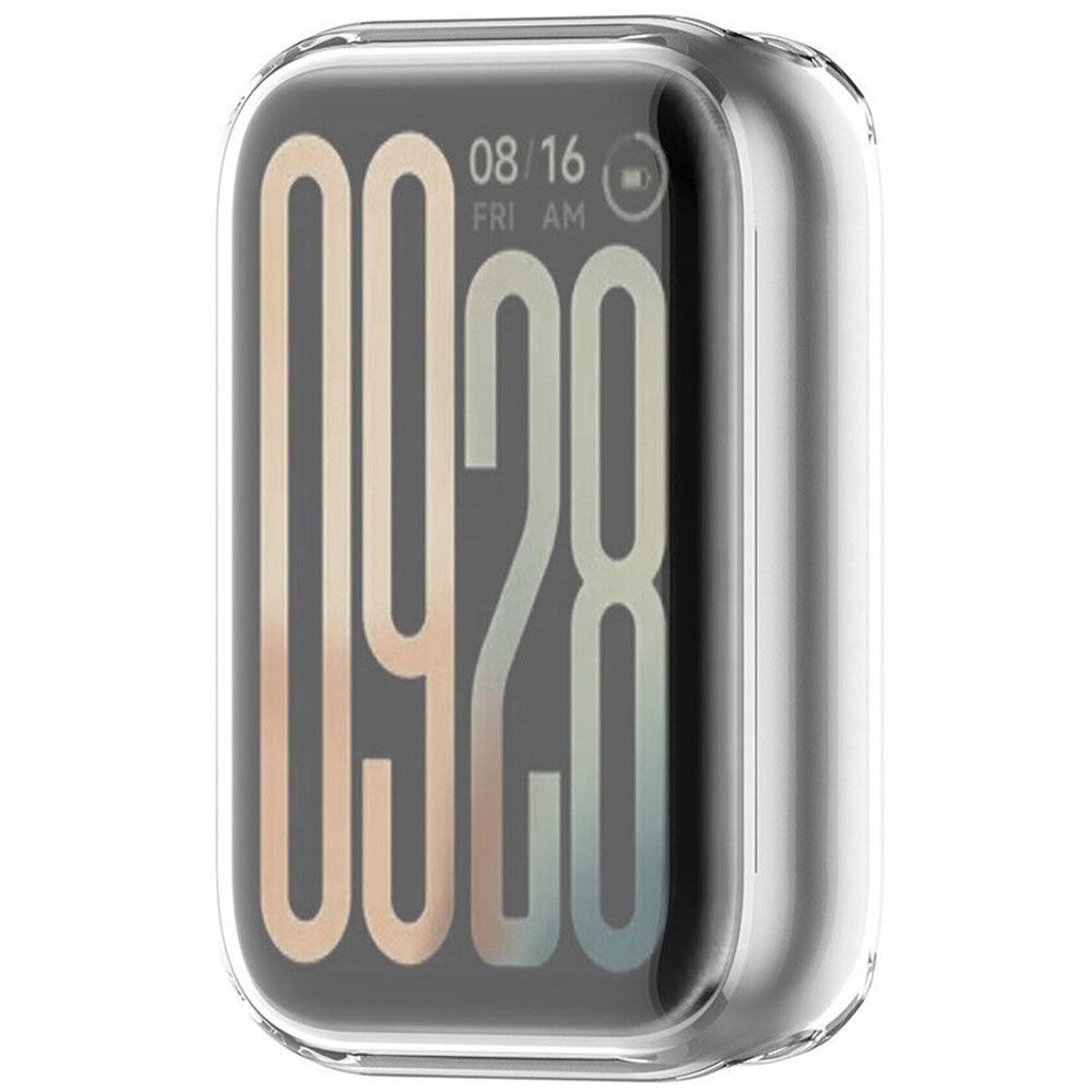 Xiaomi Mi Band 9 Pro Şeffaf Silikon Kasa Ekran Koruyucu