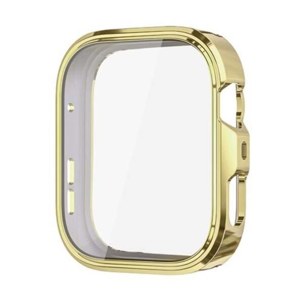 Huawei Watch Fit 4 PRO Electroplate Renkli Tpu Kasa Koruyucu Gold