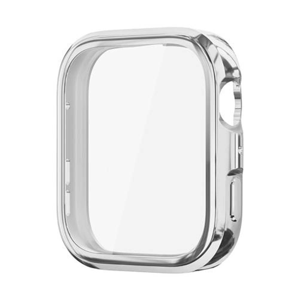 Huawei Watch Fit 4 Electroplate Renkli Tpu Kasa Koruyucu Gümüş