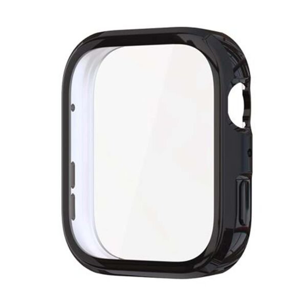 Huawei Watch Fit 4 Electroplate Renkli Tpu Kasa Koruyucu Siyah