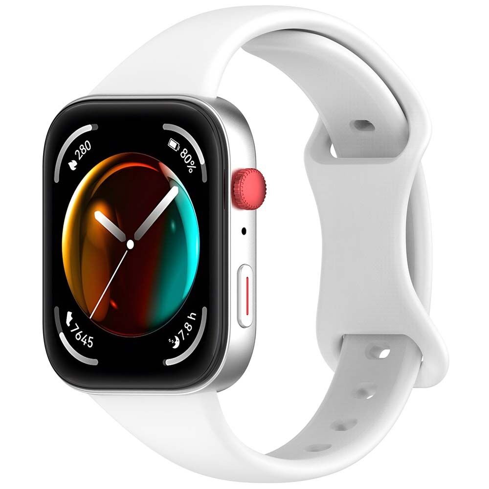 Huawei Watch Fit 4 PRO / Fit 4 / Fit 3 Slim Same Liquid Silikon Kordon Beyaz