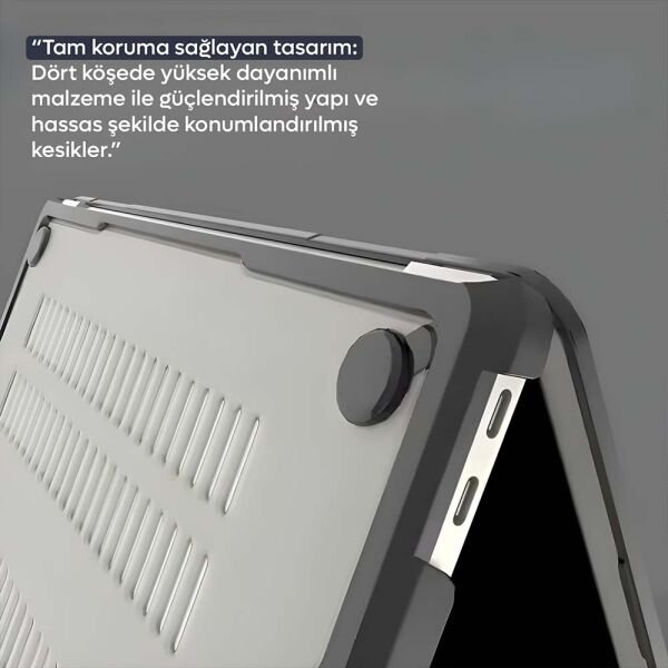 MacBook Air 13.3' A2337 A2179 A1932 Hybrid Koruma Kapak