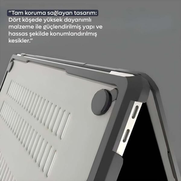 MacBook Air 13.6' A2681, M2 A3113 M3 Hybrid Koruma Kapak