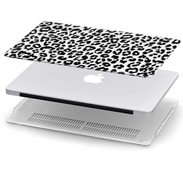 MacBook Air 13.3' A2337 A2179 A1932 Leopar Desenli Koruma Kapak