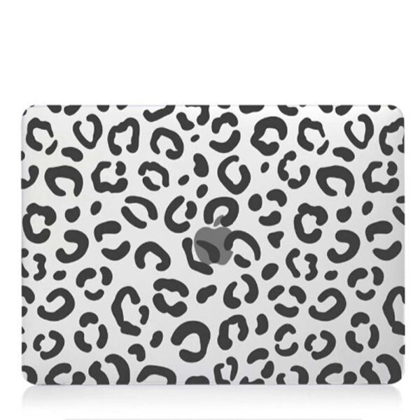 MacBook Air 15' A2941 A3114 Leopar Desenli Koruma Kapak