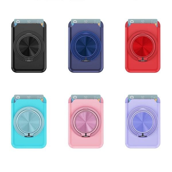 iPhone Standlı Magnetli Rubber PC Magsafe Kartlık CRD-01