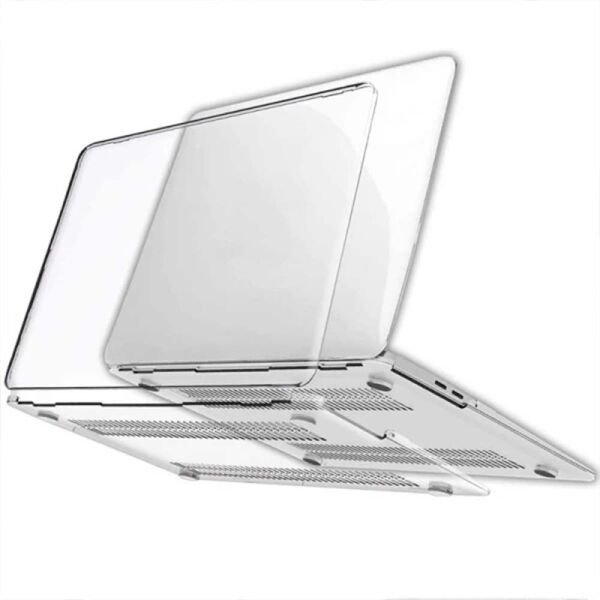 MacBook Air 13.3' A2337 A2179 A1932 Crystal Clear Şeffaf Koruma Kapak