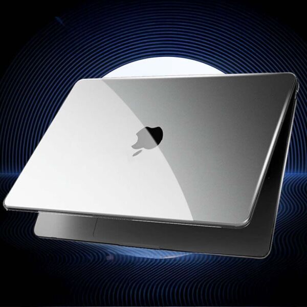 MacBook Air 15' A2941 A3114 Crystal Clear Şeffaf Koruma Kapak