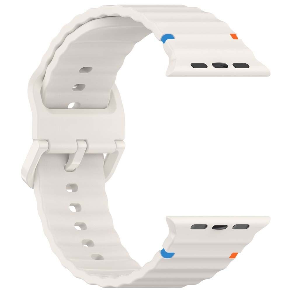 Apple Watch 44/45/46/49 mm Wave Silikon Kordon