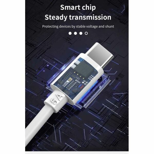 Gerlax Type-C 5A QC 3.0 Süper Charge Ultra Hızlı Usb Şarj Kablosu