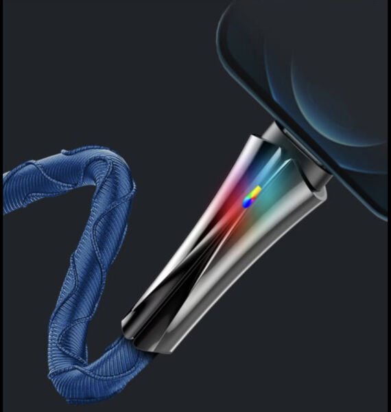 Gerlax G41 Metal Uç 3A Hızlı Usb Şarj Kablosu