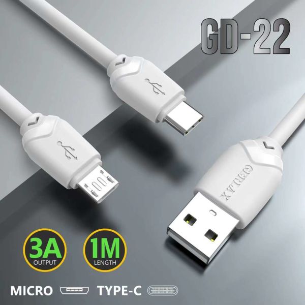 Gerlax G22 Hızlı Şarj Kablosu 3A